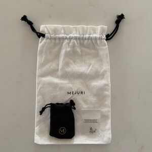 MEJURI Puffy Pyramid Studs (2) in 14k yellow gold